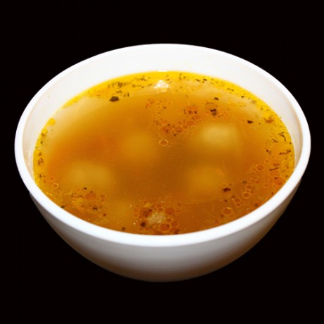 Cуп картофельный с мясными фрикадельками