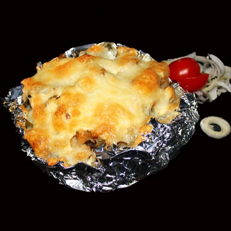 Рыба запечёная с картофелем